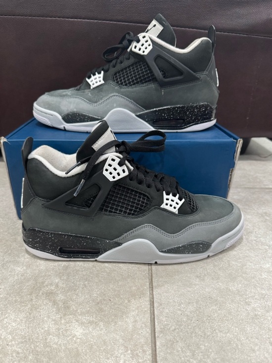 Jordan Other - Size 11- Jordan 4 Retro 2024 Fear Black/White/Gray Men's Sneaker FQ8138-002